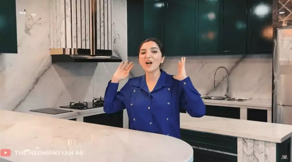 dapur Ashanty usai renovasi © YouTube