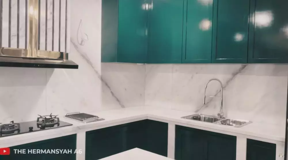 dapur Ashanty usai renovasi © YouTube