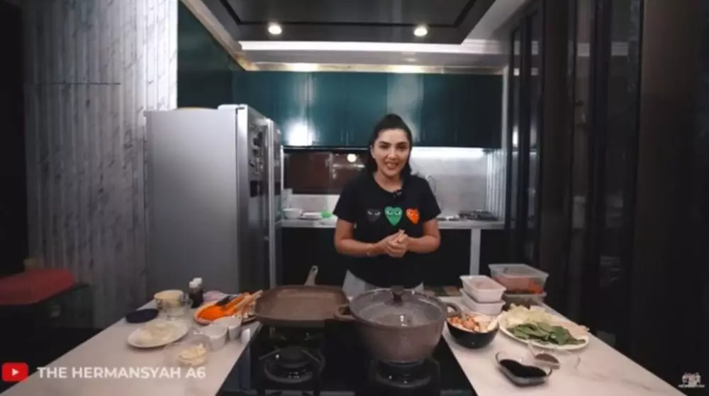 dapur Ashanty usai renovasi © YouTube