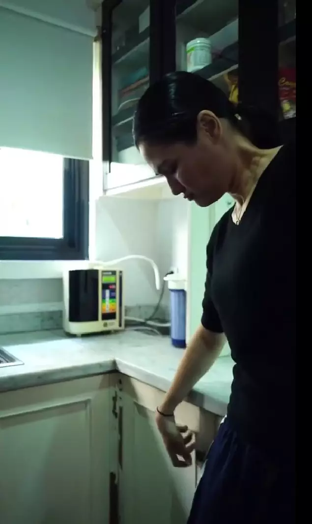 potret dapur baru Marcell Siahaan usai renovasi © Instagram