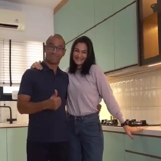 10 tahun dipakai mulai usang, 9 potret dapur baru Marcell Siahaan usai renovasi ini jadi kian estetik