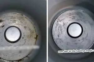 Cara bersihkan kerak rice cooker pakai 2 bahan sederhana, sekarang nasi lebih awet