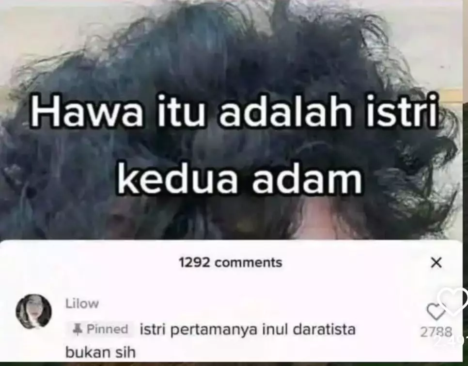 komen lucu abis © X