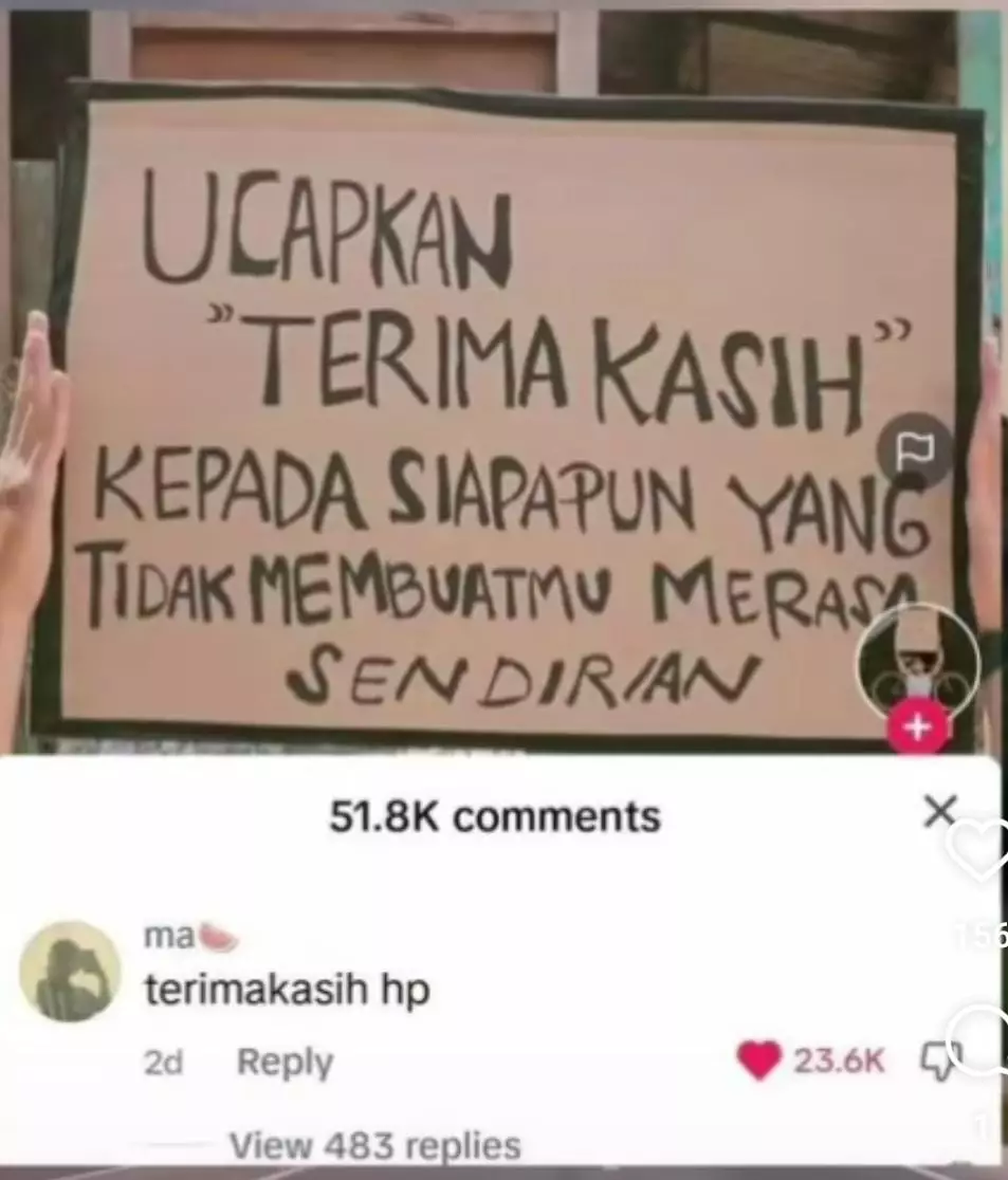 komen lucu abis © X