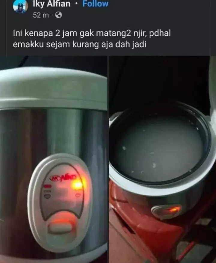 masak nasi rice cooker © Berbagai sumber masak nasi rice cooker © Berbagai sumber