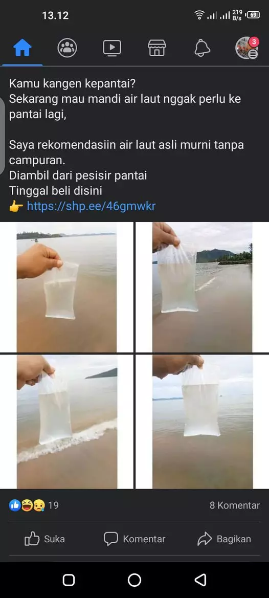 deskripsi jualan fb © Facebook deskripsi jualan fb © Facebook