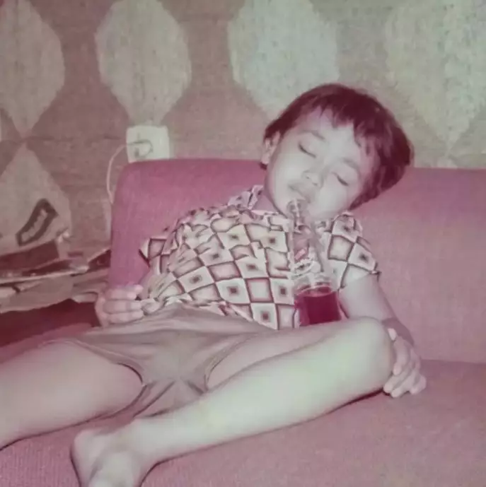 Bocah polos berkaus singlet © Instagram Bocah polos berkaus singlet © Instagram