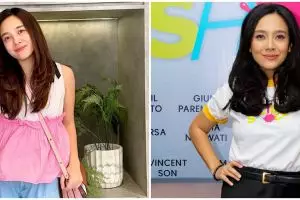 Usianya hampir menginjak kepala 4, ini 9 potret Dea Ananda tak malu pamer rambut beruban