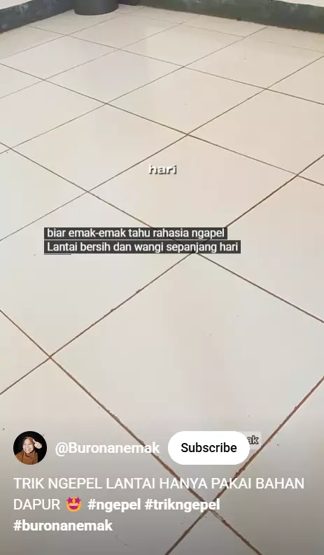 Trik mengepel lantai sekarang tak perlu campuran garam, makin kesat dan wangi tambah 1 bahan dapur berbagai sumber Trik mengepel lantai sekarang tak perlu campuran garam, makin kesat dan wangi tambah 1 bahan dapur berbagai sumber