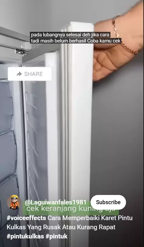 Mengatasi karet kulkas sekarang tak perlu pakai alat apa pun, cukup gunakan trik ini berbagai sumber