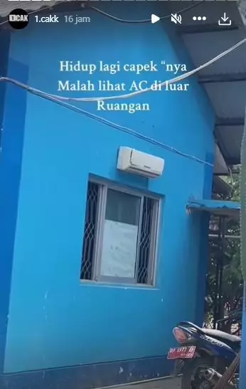salah pasang AC kocak © berbagai sumber