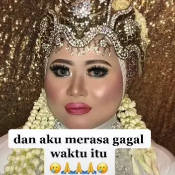 Dulu pernah gagal merias pengantin Sunda, MUA ini makeup ulang wanita yang sama tapi hasilnya beda pol