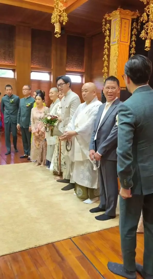 momen pernikahan Brandon Salim © Instagram