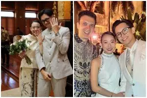 Penampilan 9 seleb di nikahan Brandon Salim dan Dhika Himawan, gaya El Rumi bikin salfok