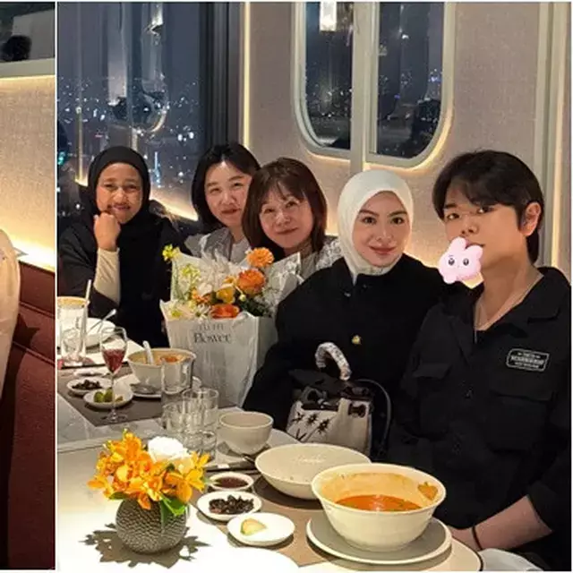 Meski beda keyakinan tetap rayakan ultah bersama, begini momen 6 perayaan hari lahir ibu Ayana Moon