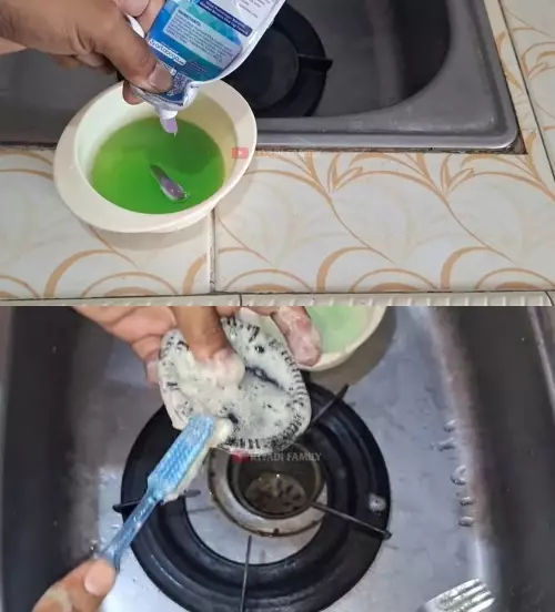 trik atasi api kompor merah © YouTube