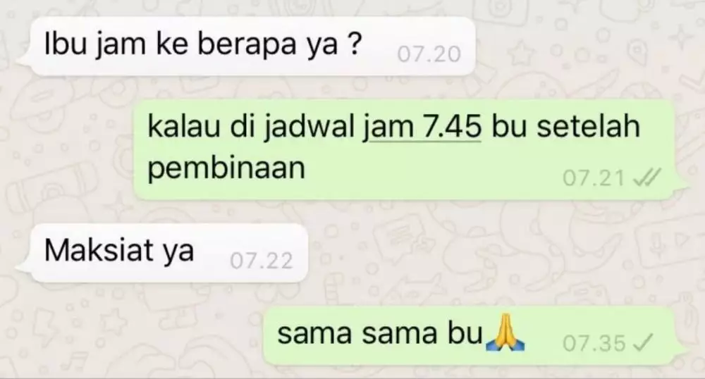 balasan lucu guru siswa © X