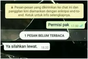Ngetik nggak pakai mikir, 11 balasan chat lucu dari guru ini bikin senyum lebar