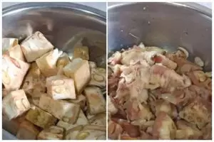 Nggak nyangka rebus nangka muda cuma 7 menit bisa empuk dan nggak hitam, triknya cuma pakai bahan ini