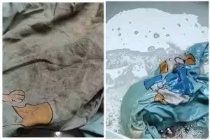 Tanpa capek nyikat, ini trik cuci sarung bantal dekil kembali bersih dan wangi pakai tambahan 1 bahan