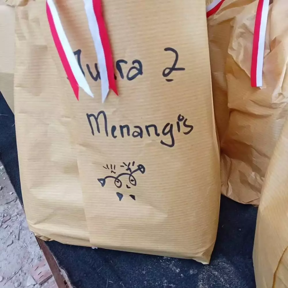 tulisan hadiah lomba © Instagram tulisan hadiah lomba © Instagram