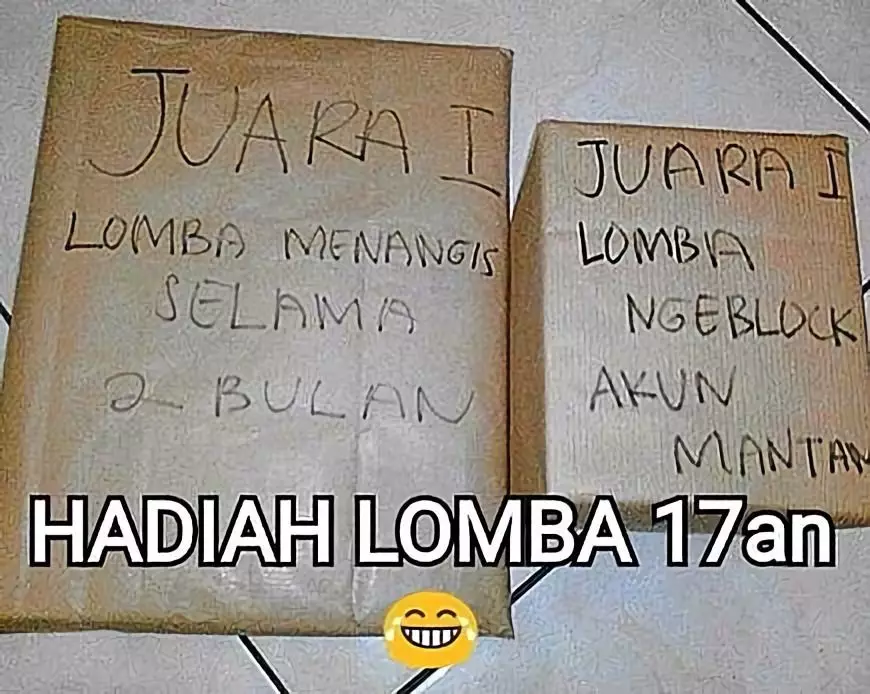tulisan hadiah lomba © Instagram tulisan hadiah lomba © Instagram