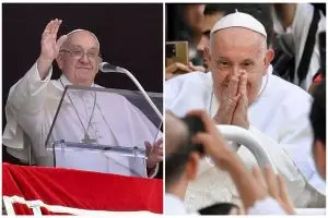 Filosofi pakaian putih yang dikenakan Paus Fransiskus, kental simbol dan makna