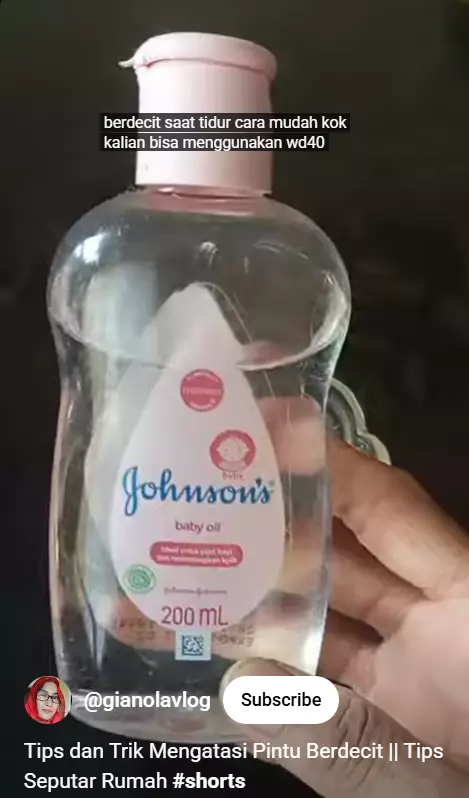 Pintu kayu tidak berdecit lagi sekaranga ketika dibuka, cukup pakai 1 bahan sederhana berbagai sumber Pintu kayu tidak berdecit lagi sekaranga ketika dibuka, cukup pakai 1 bahan sederhana berbagai sumber