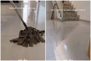 Sekarang tak repot mengepel tiap hari, ini cara bersihkan lantai agar wangi dan kesat hingga 3 hari