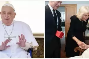 Raja Charles III sampaikan penghormatan terakhir untuk Paus Fransiskus yang wafat di usia 88 tahun