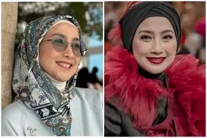 Dulu tinggal di gang sempit kini rumahnya mewah, intip 7 potret dapur di rumah lama Desy Ratnasari