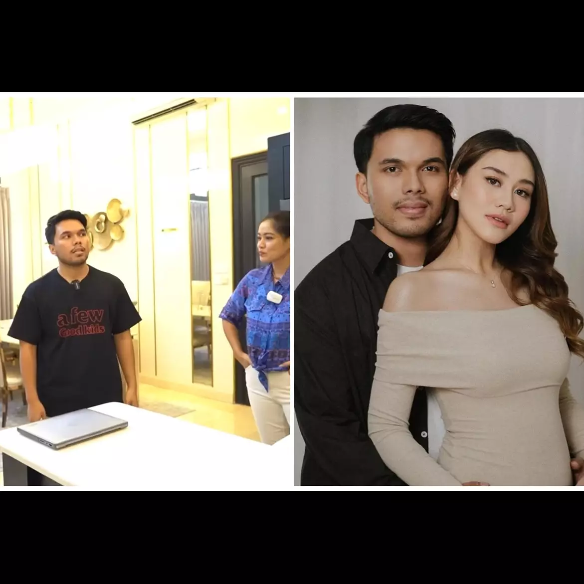 Dulu pernah hidup susah, 9 potret dapur Thariq Halilintar kini desainnya jadul tapi kulkasnya canggih