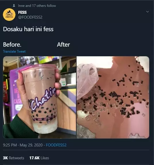 minuman tumpah © Boredpanda.com