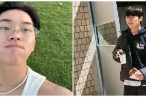 Momen Choi Hyun Wook liburan di Bali, gayanya santai bak warga lokal