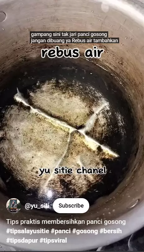 Trik hilangkan kerak gosong di panci sekarang cuma pakai bahan dapur, jangan buru-buru dibuang berbagai sumber Trik hilangkan kerak gosong di panci sekarang cuma pakai bahan dapur, jangan buru-buru dibuang berbagai sumber
