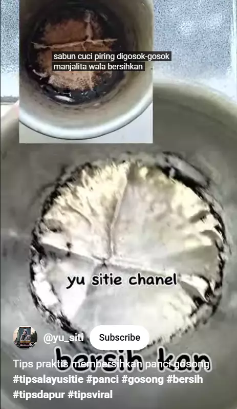 Trik hilangkan kerak gosong di panci sekarang cuma pakai bahan dapur, jangan buru-buru dibuang berbagai sumber Trik hilangkan kerak gosong di panci sekarang cuma pakai bahan dapur, jangan buru-buru dibuang berbagai sumber