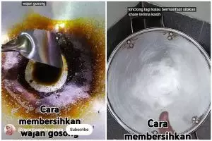 Wajan gosong wajan sekarang bisa enyah cuma tambah 1 bahan sederhana, kinclong lagi seperti baru