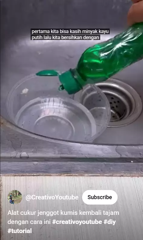 Jangan langsung beli baru, trik menajamkan pisau cukur tumpul sekarang cuma tambah 1 bahan dapur berbagai sumber Jangan langsung beli baru, trik menajamkan pisau cukur tumpul sekarang cuma tambah 1 bahan dapur berbagai sumber