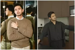 Rumahnya punya 3 lantai, intip 7 potret dapur baru Omar Daniel desainnya simpel tapi elegan