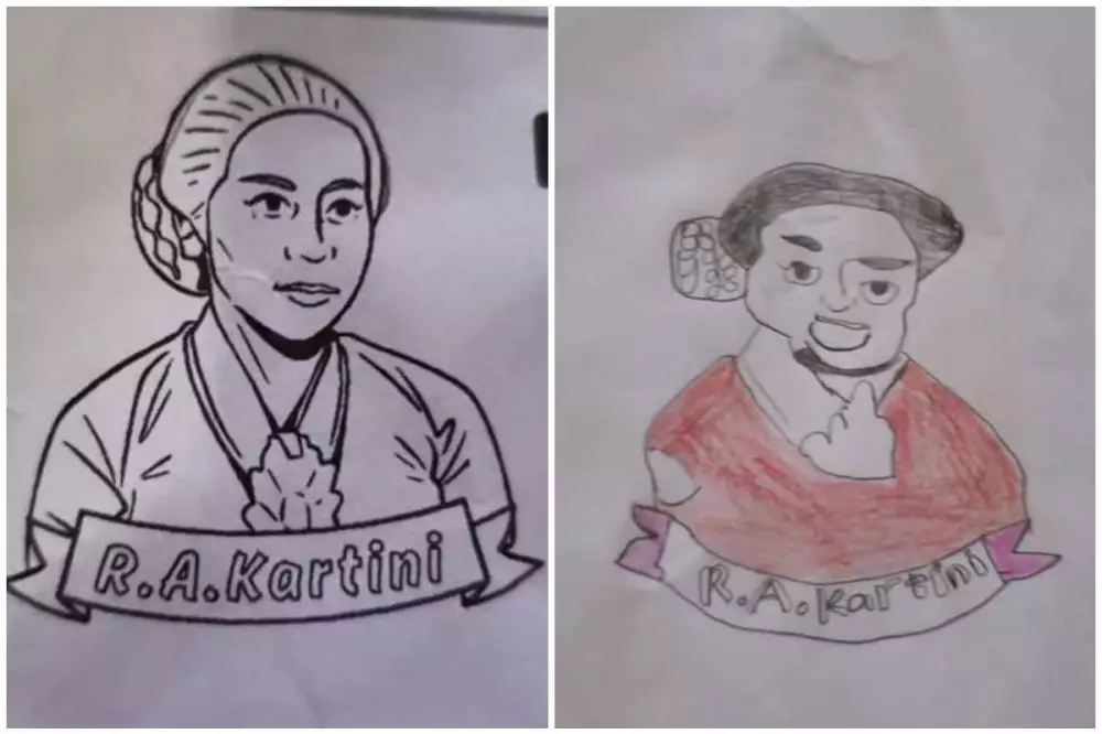 gambar ra kartini kocak © TikTok