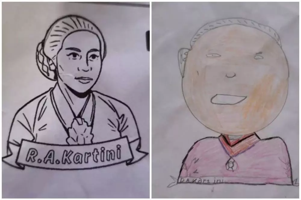 gambar ra kartini kocak © TikTok