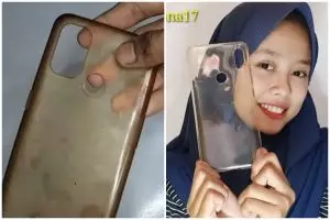 Trik mengembalikan casing HP kuning kusam kecokelatan jadi bening sekarang pakai 3 bahan dapur
