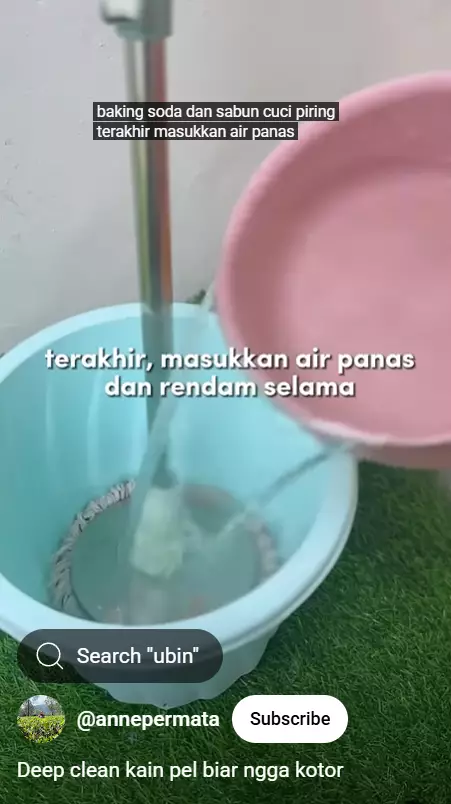 Kain pel dekil kumal berminyak sekarang putih lagi pakai 3 bahan dapur, emak-emak ini punya trik jitu berbagai sumber