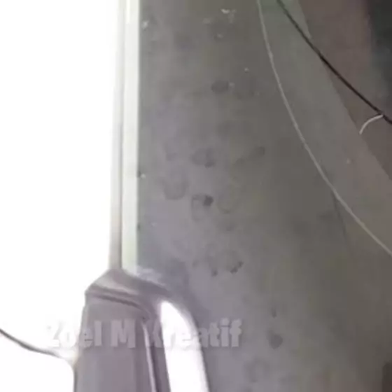 Cara hilangkan noda jamur dan bercak sidik jari di kaca mobil ala bapak-bapak ini cuma modal Rp4.000