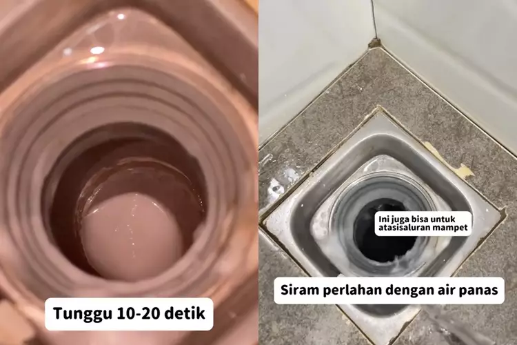 cara ibu muda hilangkan bau pesing kamar mandi ini pakai 2 bahan dapur © berbagai sumber