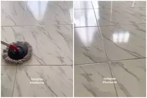 Tak perlu dicampur cuka, ini cara mengepel lantai granit biar bersih & kinclong tambah 2 bahan dapur