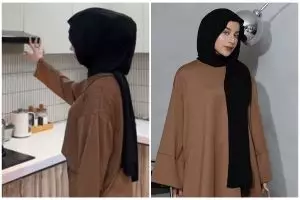 Dulu masak pakai tungku saat jadi MUA keliling, 11 potret dapur influencer ini mewah abis
