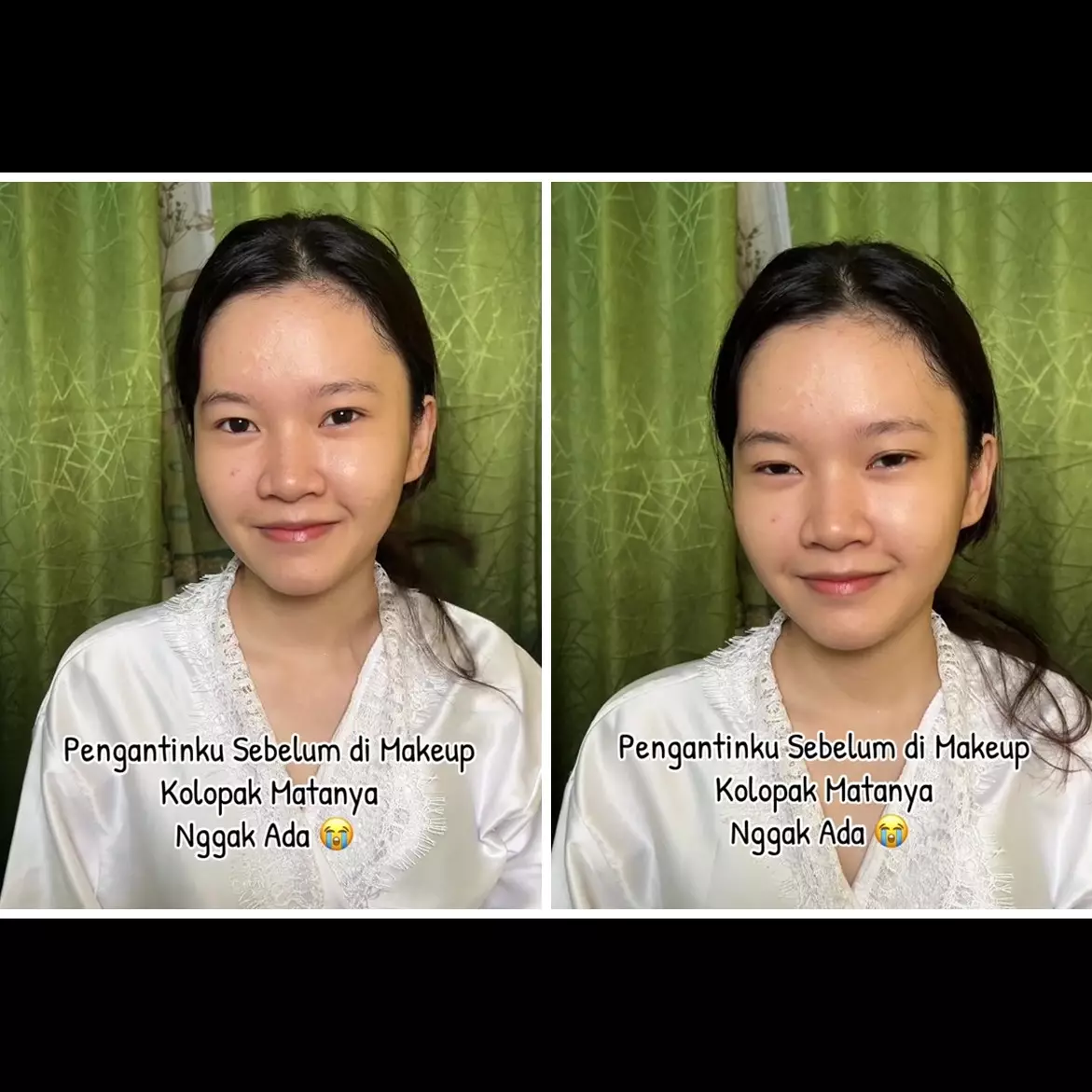 Bikin pangling, transformasi makeup wanita bermata sipit ini auto jadi lebar padahal cuma pakai eyelid