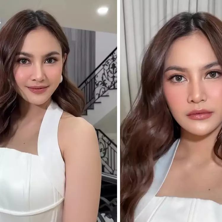 Bak pakai produk mahal, 7 tutorial makeup Mahalini ini ternyata cuma pakai cushion Rp100 ribuan