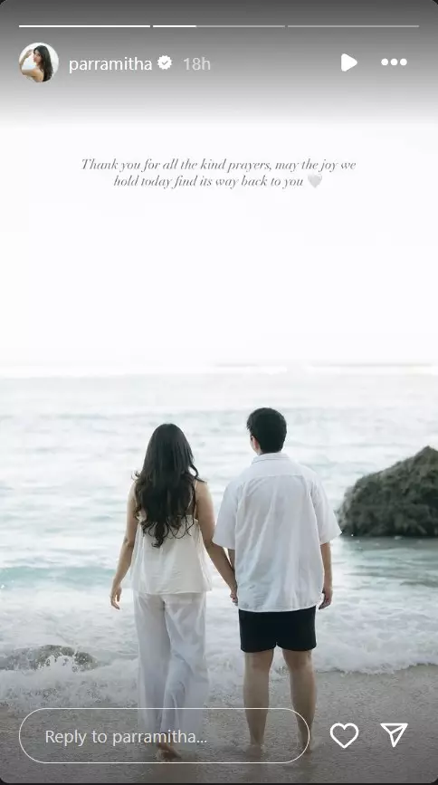 dewi paramita mantan ibrahim risyad hamil © 2025 Instagram